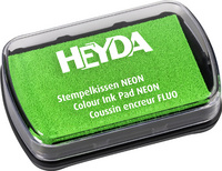 HEYDA Stempelkissen Neon, neonrot