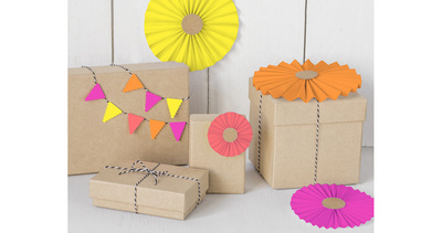 HEYDA Neonpapier-Block, DIN A4, 10 Blatt, neonfarben
