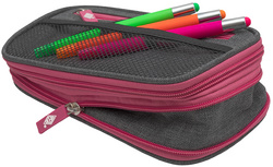 WEDO Schlamper-Etui NEON Stretch mit Innenklappe, neongrün