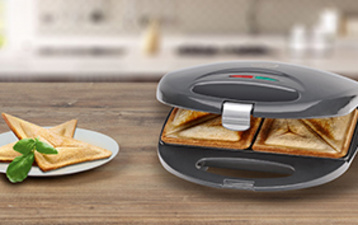 CLATRONIC Sandwichtoaster ST 3477, grau