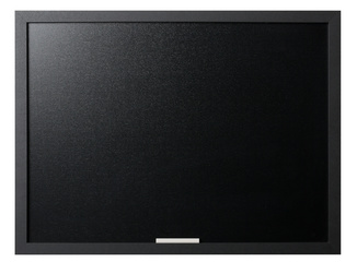 Bi-Office Kreidetafel Optimum, schwarz, 600 x 450 mm