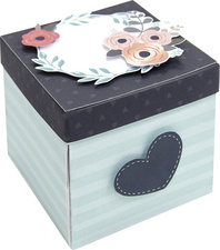 folia Explosionsbox-Bastelset Romantik