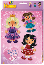 Hama Bügelperlen midi Puppen, Geschenkpackung