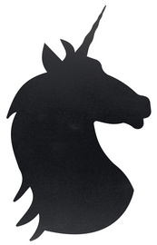 Securit Kreidetafel SILHOUETTE UNICORN, schwarz