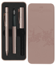 FABER-CASTELL Schreibgeräte-Set GRIP Edition, anthrazit