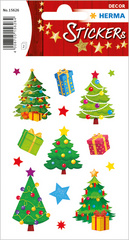 HERMA Weihnachts-Sticker DECOR Christbaum