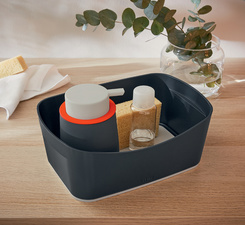 LEITZ Utensilienschale My Box Cosy, DIN A5, grau/hellgrau