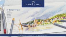 FABER-CASTELL Aquarellstifte GOLDFABER, 36er Metalletui