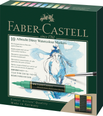 FABER-CASTELL Aquarellmarker ALBRECHT DÜRER, 10er Etui