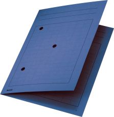 Leitz 3998 Umlaufmappe, A4, Gitterdruck, Manilakarton 320 g/qm, blau