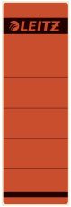 Leitz 1642 Rückenschilder - Papier, kurz/breit, 10 Stück, rot