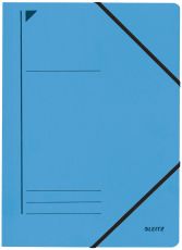 Leitz 3980 Eckspanner - A4, 250 Blatt, Pendarec-Karton (RC), blau