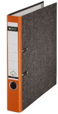 Leitz 1050 Ordner A4 Wolkenmarmor, 52 mm, orange