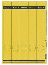 Leitz 1688 PC-beschriftbare Rückenschilder - Papier, lang/schmal, 125 Stück, gelb