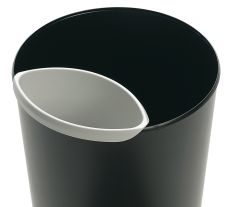 HAN Abfalleinsatz – Volumen 2,0 Liter. Für die perfekte Abfalltrennung in Premium-Qualität. Passend für die HAN Papierkörbe 18130, 18132 und 18200, lichtgrau, 1816-11