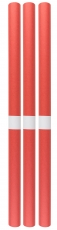 Buchschutzpapier 3er rot