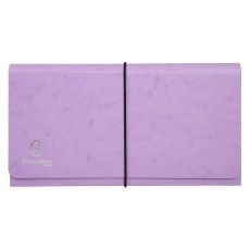 EXACOMPTA Fächermappe Aquarel, 6 Fächer, farbig sortiert