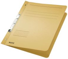 Leitz 3746 Schlitzhefter, 1/1-Vorderdeckel, A4, kfm. Heftung, Manilakarton 250 g/qm, chamois
