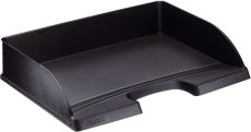 Leitz 5218 Briefkorb Standard Plus, A4 quer, Polystyrol, schwarz
