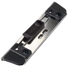 Leitz 1728 Locher Active WOW - 2 Blatt, dunkelgrau metallic, zum abheften
