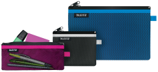LEITZ Reißverschlusstasche WOW Traveller, 3er Set