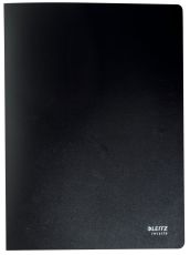 Leitz 4677 Sichthüllenmappe Recycle - A4, PP, 40 Hüllen, schwarz