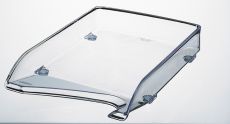 LEITZ Briefablage Elegant, DIN A4, Polystyrol, glasklar