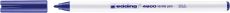 Textilpen edding 4600, Rundspitze, 1 mm, blau