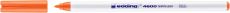 Textilpen edding 4600, Rundspitze, 1 mm, neonorange