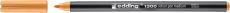 Fasermaler edding 1300 color pen, ca. 2 mm, hellorange