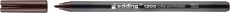 Fasermaler edding 1300 color pen, ca. 2 mm, dunkelbraun