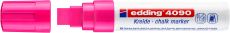 Kreidemarker edding 4090, 4 - 15 mm, neonrosa