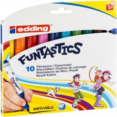 Fasermaler e-14 Funtastics 10er Set, ca. 3 mm