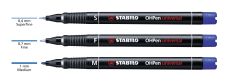 Folienstift - STABILO OHPen universal - permanent medium - 8er Pack - mit 8 verschiedenen Farben