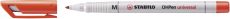 Folienstift - STABILO OHPen universal - wasserlöslich medium - 8er Pack - mit 8 verschiedenen Farben