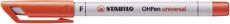 Folienstift - STABILO OHPen universal - wasserlöslich fein - 6er Pack - mit 6 verschiedenen Farben