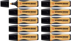 Premium-Textmarker - STABILO BOSS EXECUTIVE - 10er Pack - orange