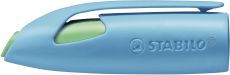 Kappe für ergonomischen Schulfüller - STABILO EASYbirdy in himmelblau/grasgrün
