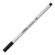 Premium-Filzstift mit Pinselspitze für variable Strichstärken - STABILO Pen 68 brush - 25er Metalletui - mit 19 verschiedenen Farben