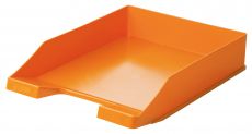 10er Pack Briefablage KLASSIK, orange DIN A4/C4, stapelbar, stabil