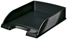 Leitz WOW Briefkorb, A4, schwarz, 52263095 5er Pack
