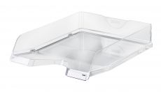 Briefablage VIVA, DIN A4/C4, mit Clip, hochglänzend 5er Pack Farbe: glasklar