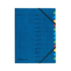 Ordnungsmappe 1-12/A-Z Quality blau