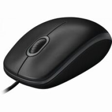 10er Pack Logitech B100 optical USB black  Optische Maus kabelgebunden