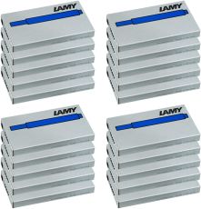 20x LAMY Tintenpatronen T10 blau 20er Sparpack