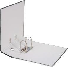 Original Falken 20er Pack Recycling-Ordner Wolkenmarmor. Made in Germany. 8 cm breit DIN A4 schwarzer Rücken Ringordner Aktenordner Briefordner Büroordner Pappordner CO2-Neutral Blauer Engel