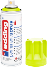 edding 5200 Permanentspray Premium Acryllack neongelb matt