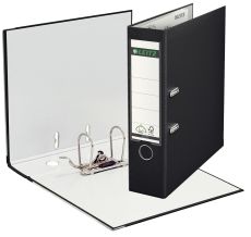 100x Ordner Leitz 1015-50-95, PP, A4, 5,2cm, Kunststoffordner, schwarz + 100x Ordner Leitz 1010-50-95, PP, A4, 8,0cm, Kunststoffordner, schwarz