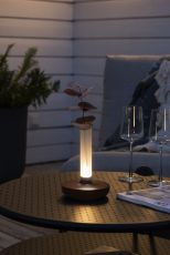 LED Akku Tischleuchte Biarritz in Rostfarbig 2,5W 54lm IP54