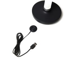 LED Akku Tischleuchte Biarritz in Schwarz 2,5W 54lm IP54
